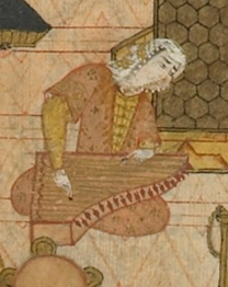 Historical depiction of a kanun